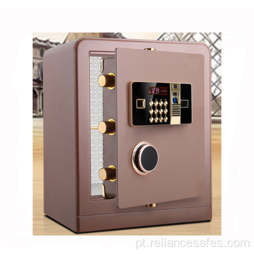 Caixa de segurança de aço com fechadura digital elétrica segurança de impressão digital